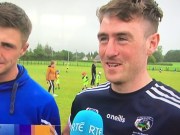 WATCH: Laois hurlers, supporters and kids make brilliant appearance on RTE News